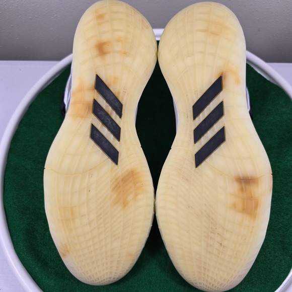 Adidas Harden Stepback 2 Basketball Shoes Mens 10.5 Black White FZ1384‎ Clean! main image 7